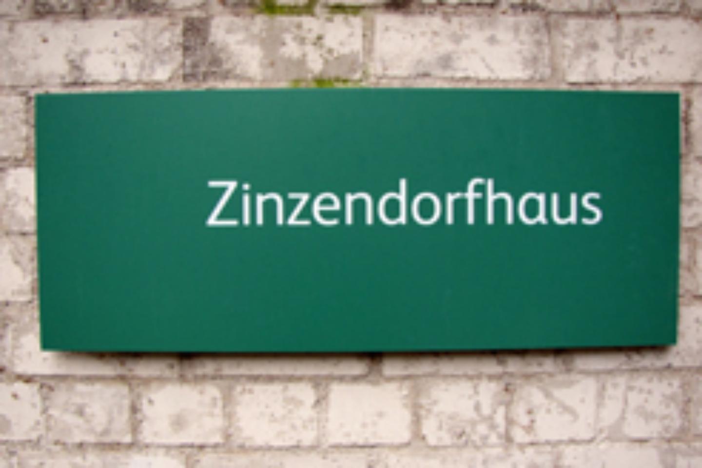 zinzendorfhaus-schild