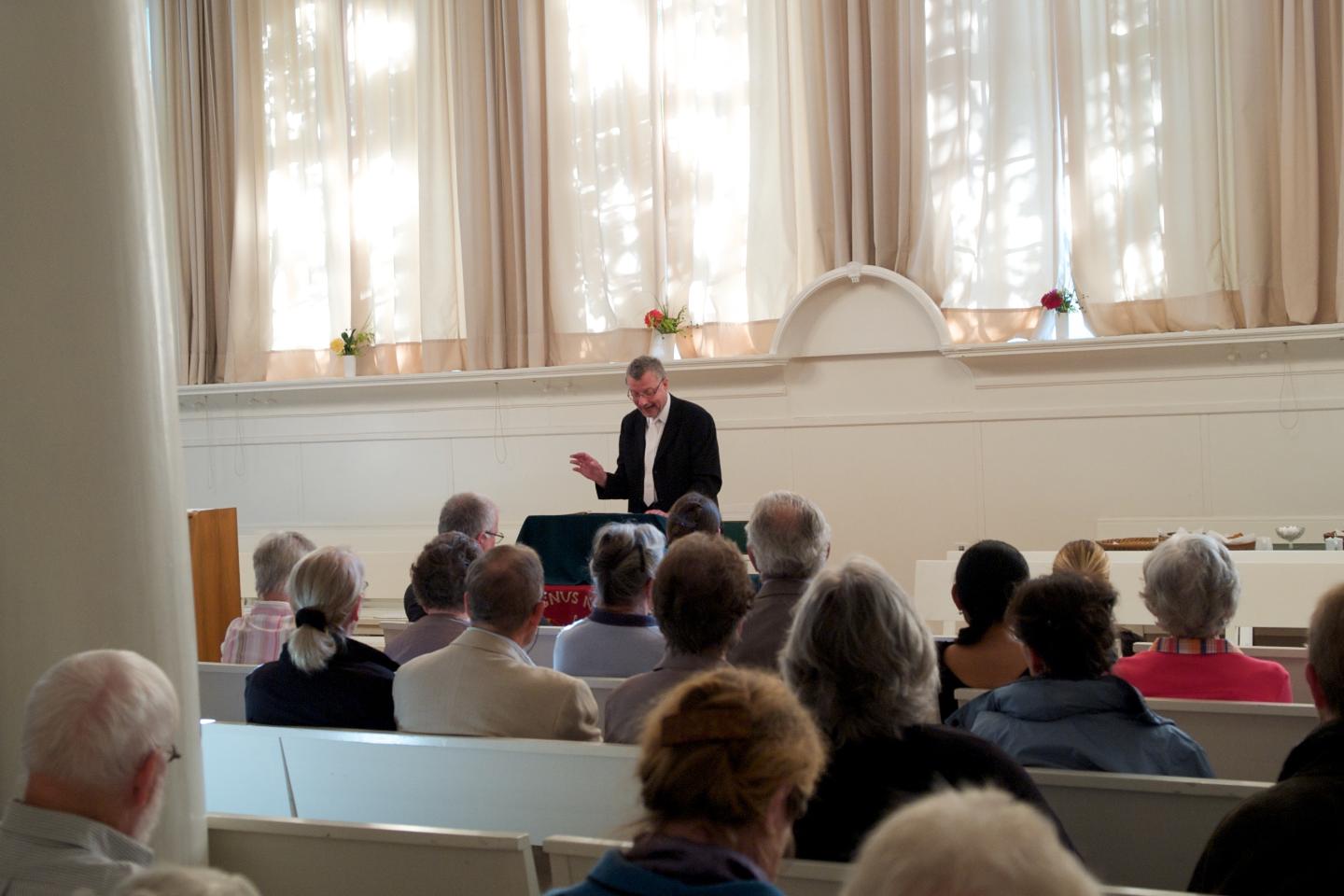 Gottesdienst im Zinzendorfhaus